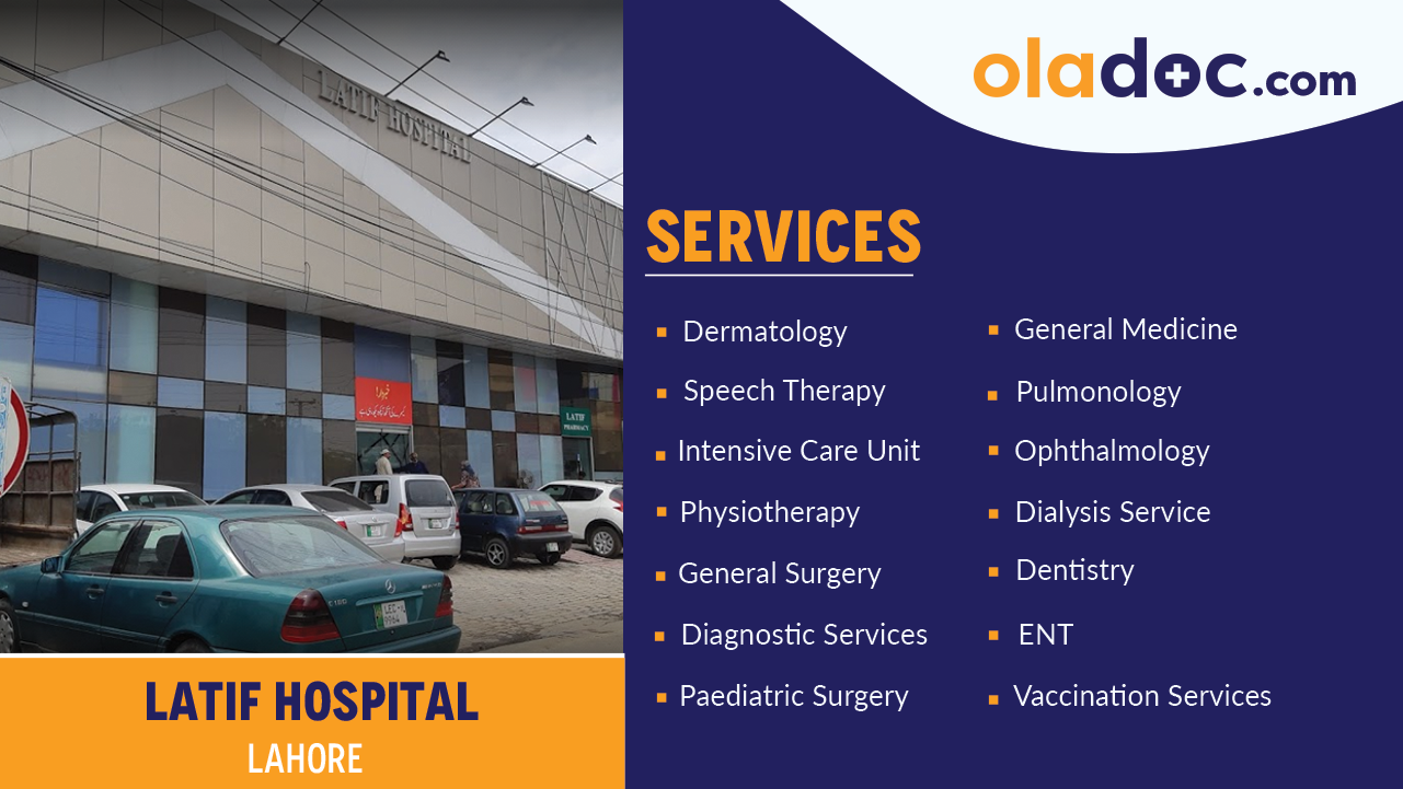 Services Offered by Latif Hospital Lahore